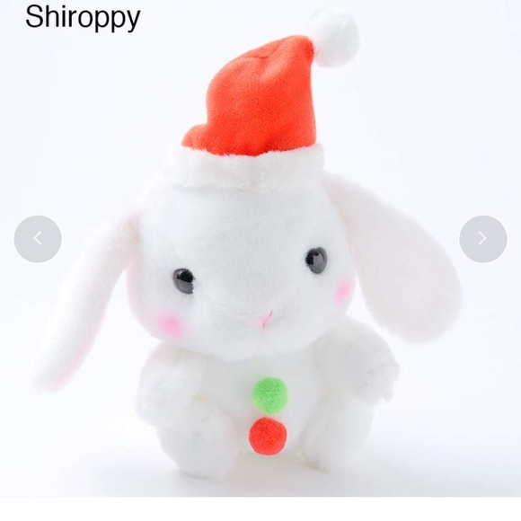 Pote Usa Loppy Merry Christmas Rabbit Shiroppy - Picture 3 of 12